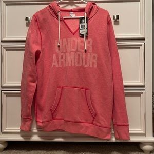 NWT! Pink Under Armour Sweatshirt